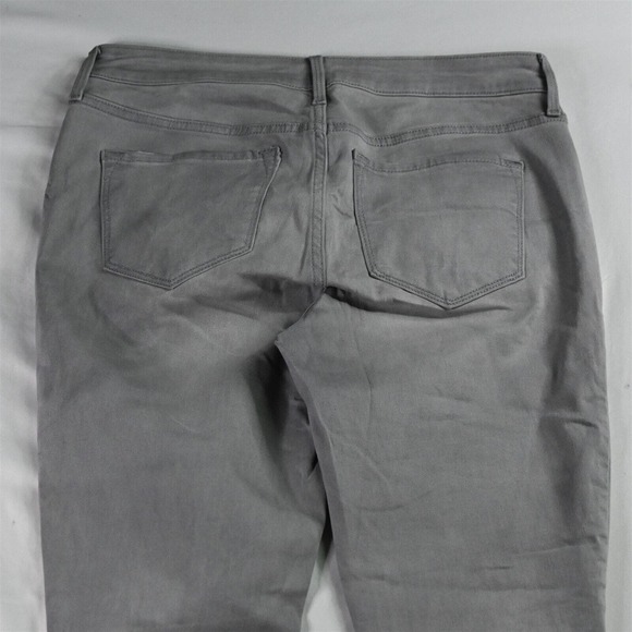 Old Navy 8 Rockstar Mid Rise‎ Skinny Gray Destroyed Stretch Denim Womens Jeans - Picture 8 of 9